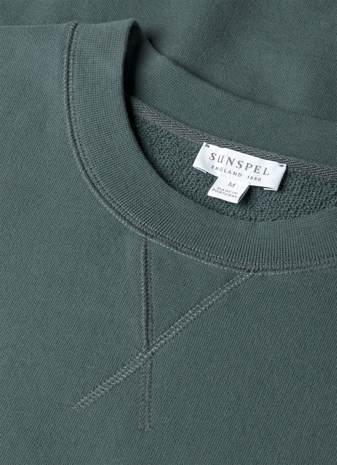 Men's Loopback Sweatshirt in Dark Petrol