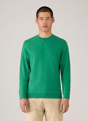 Men's Loopback Sweatshirt in Bright Green