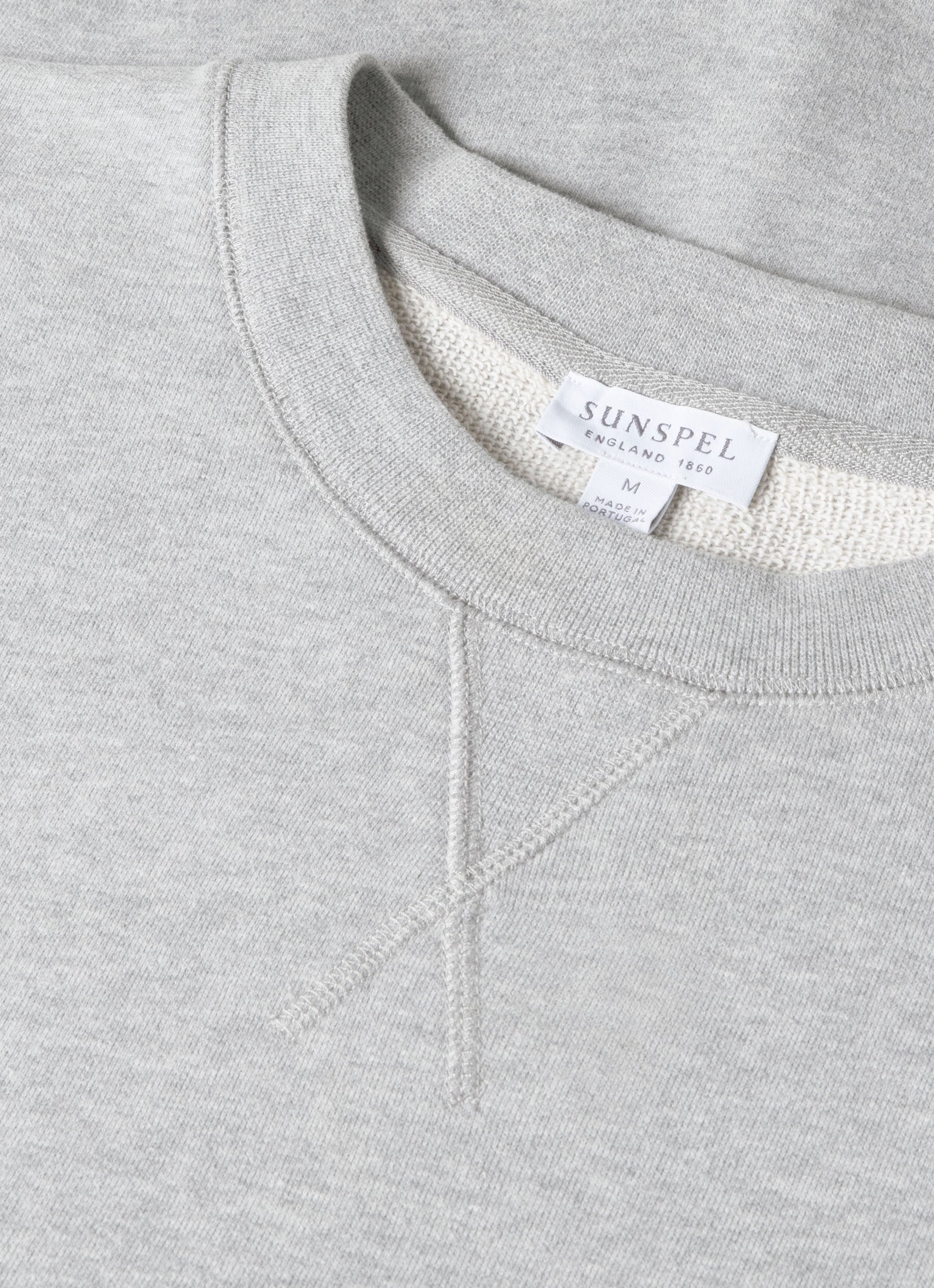 Men's Loopback Sweatshirt in Grey Melange