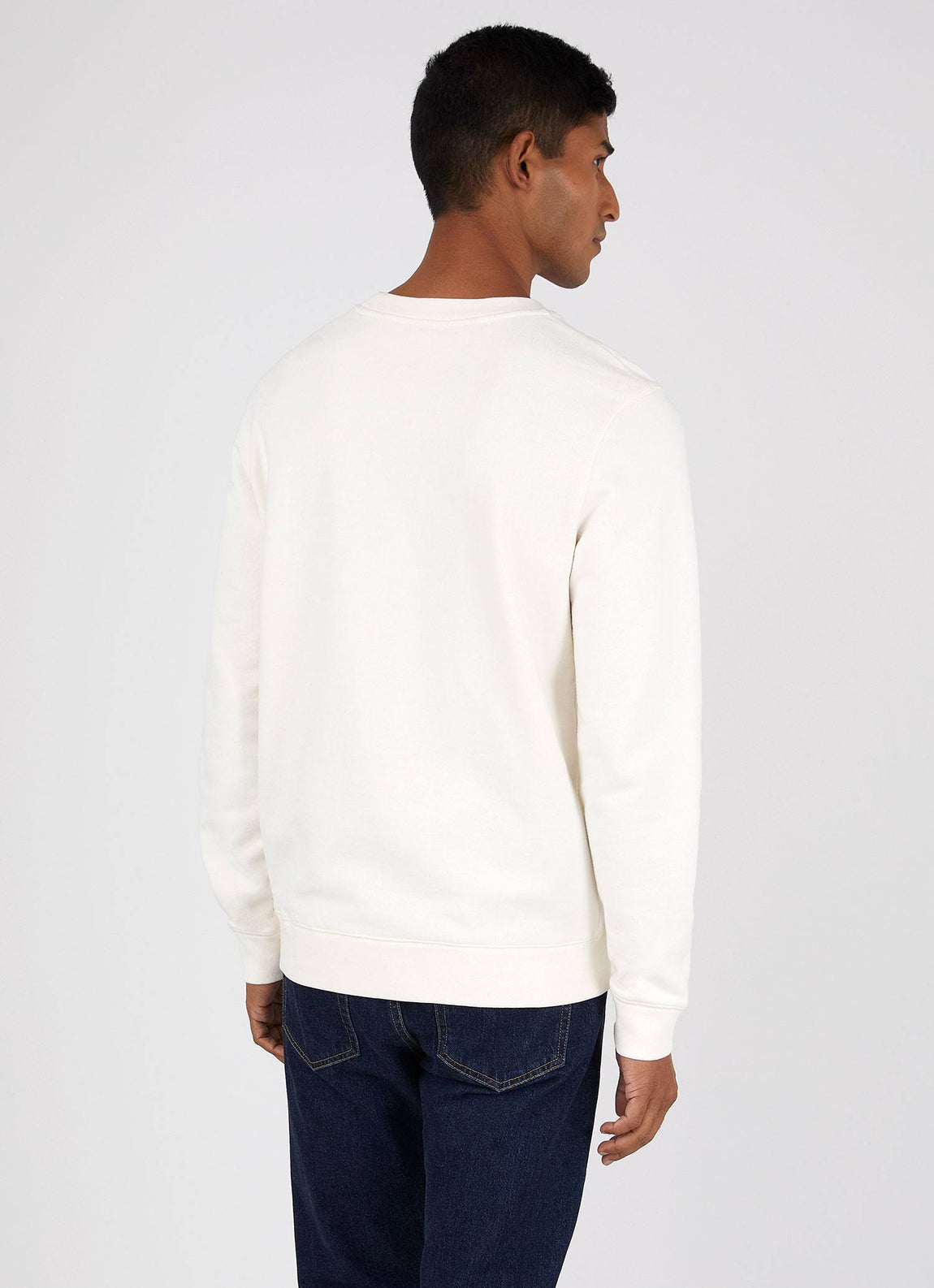 Men's Loopback Sweatshirt in Archive White