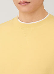 Men's Loopback Sweatshirt in Dusty Yellow
