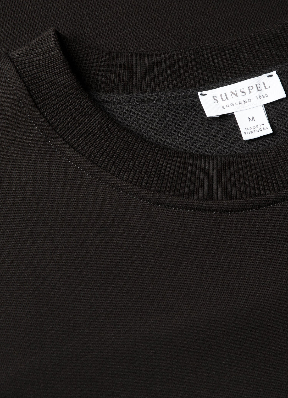 Men's Supima Loopback Sweatshirt in Black