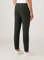 Men's Loopback Sweatpants in Dark Green