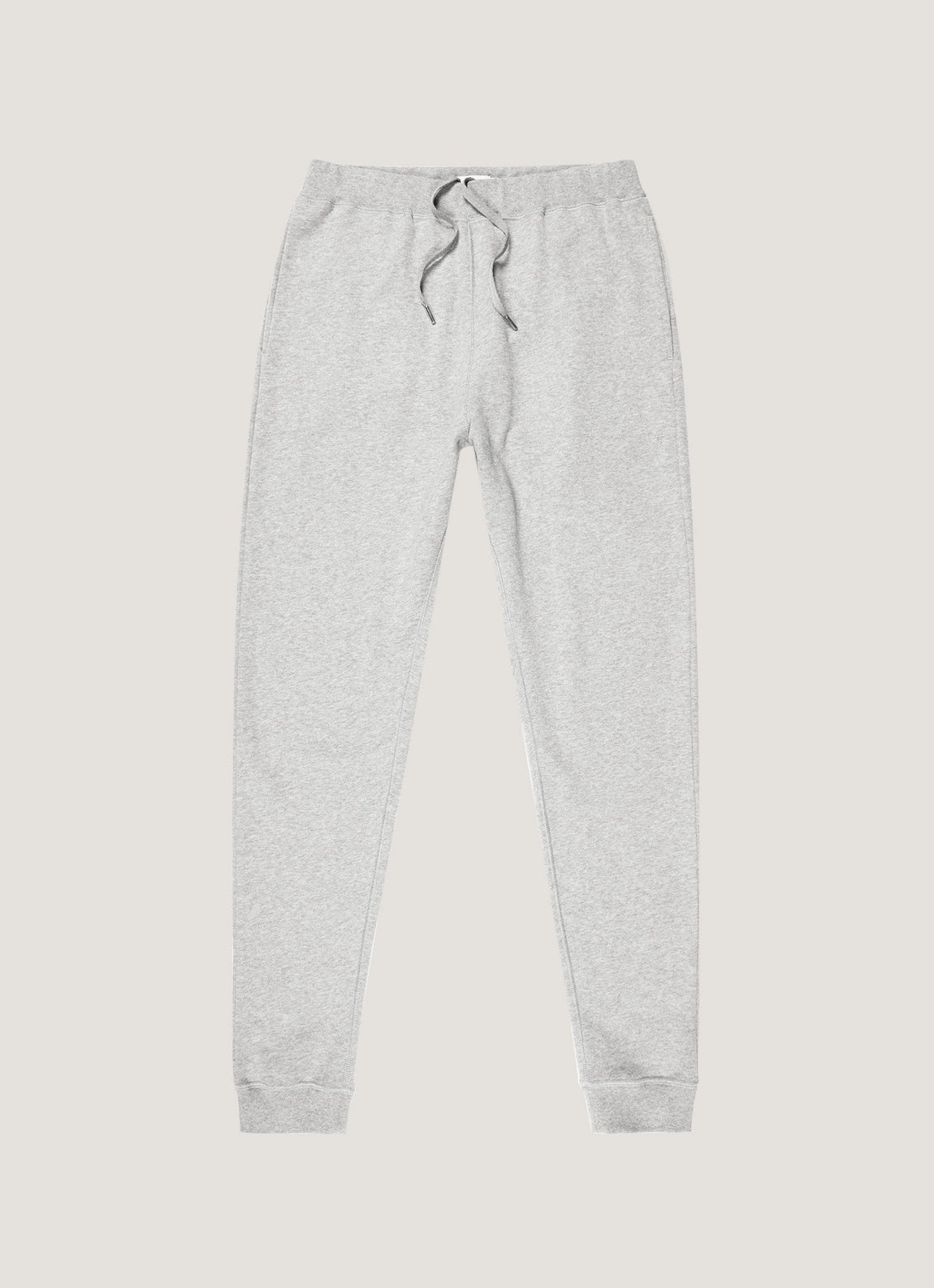 Men's Loopback Sweatpants in Grey Melange