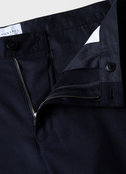 Men's Travel Wool Trouser in Navy