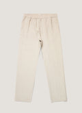 Men's Linen Drawstring Trouser in Sand