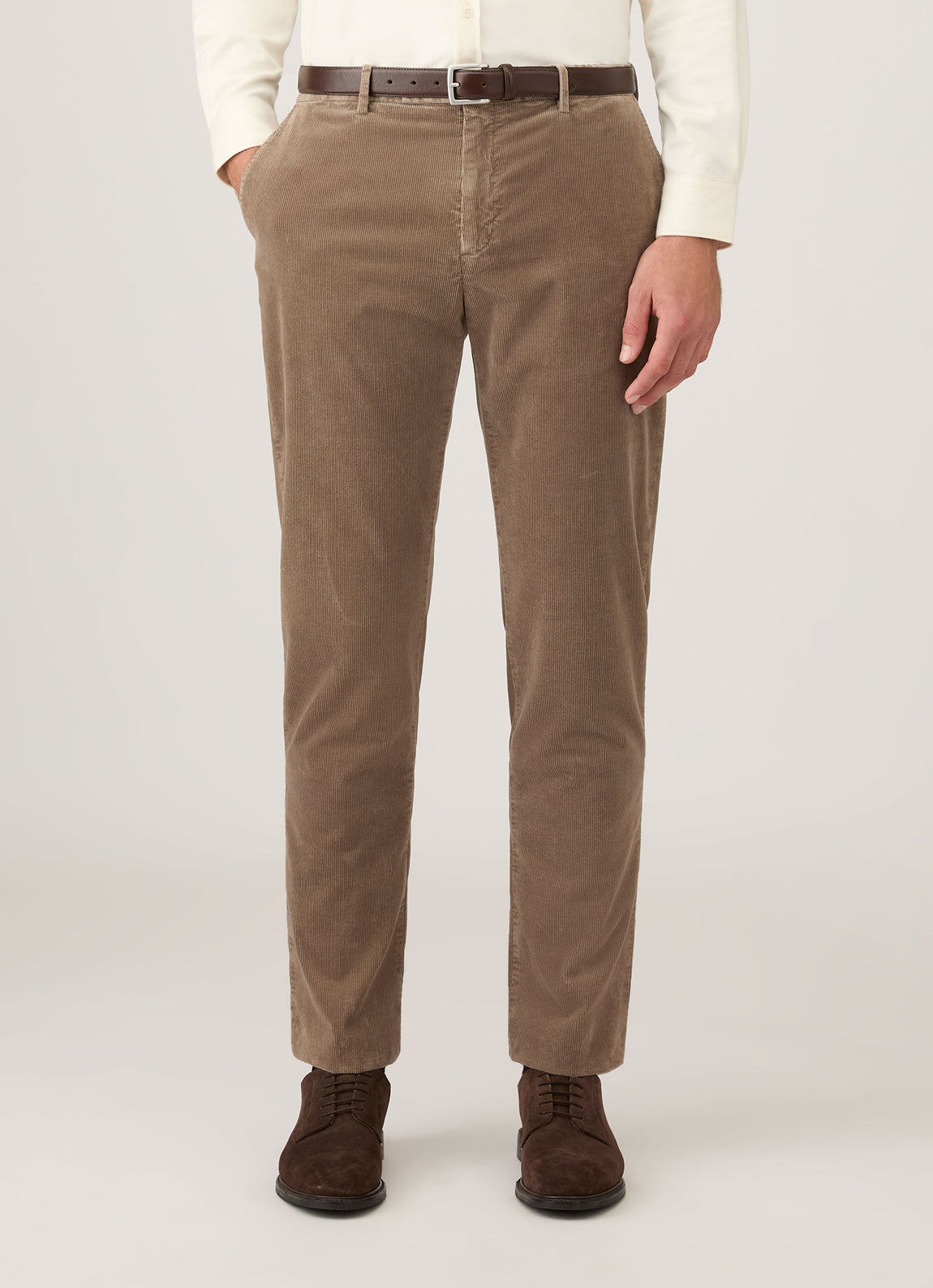 Men's Corduroy Trouser in Bark