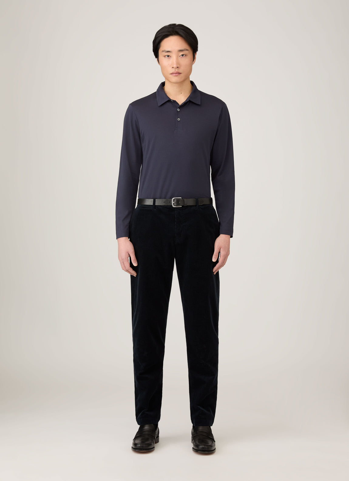 Men's Corduroy Trouser in Navy