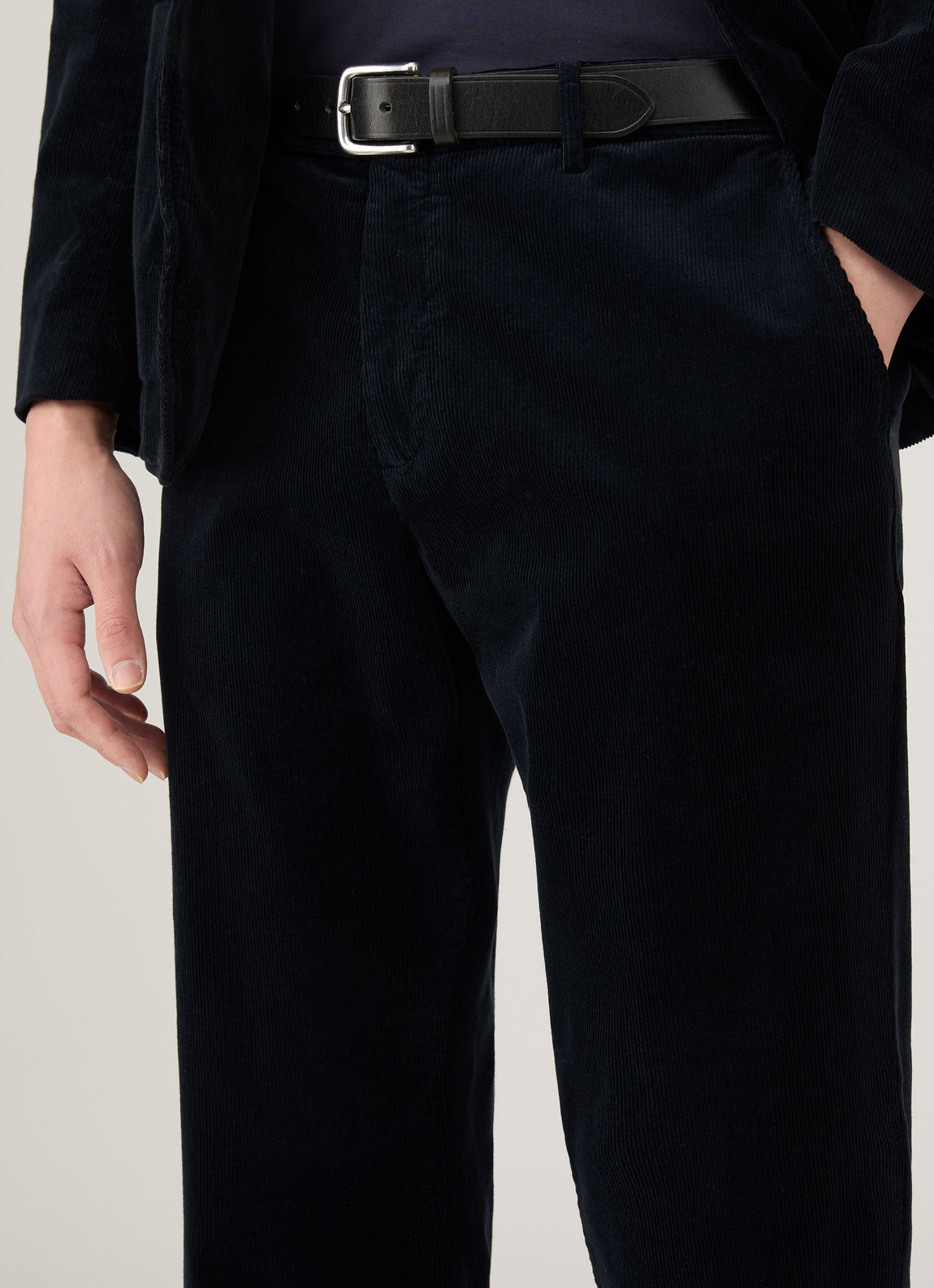 Men's Corduroy Trouser in Navy