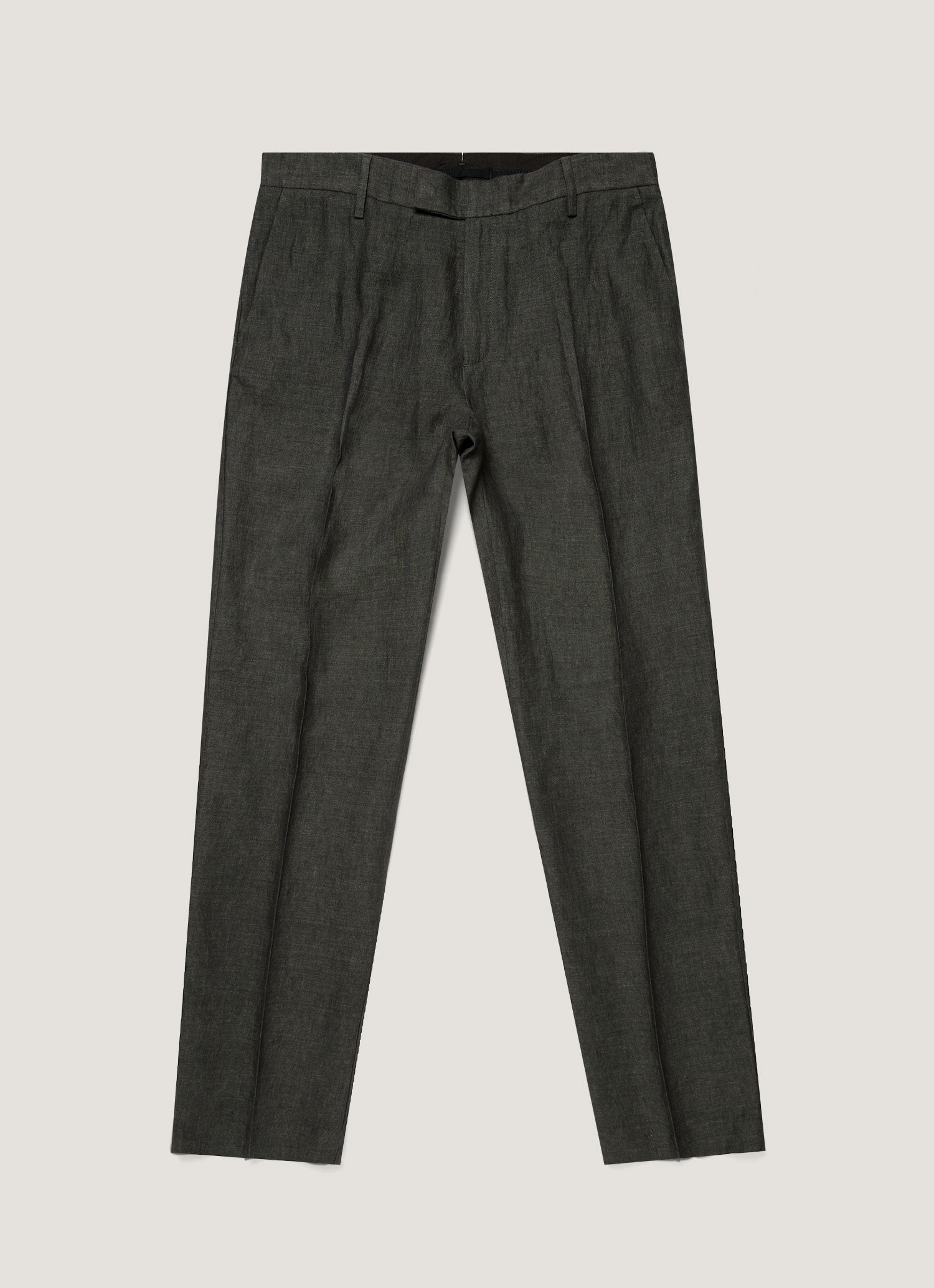 Men's Linen Trouser in Forest | Sunspel