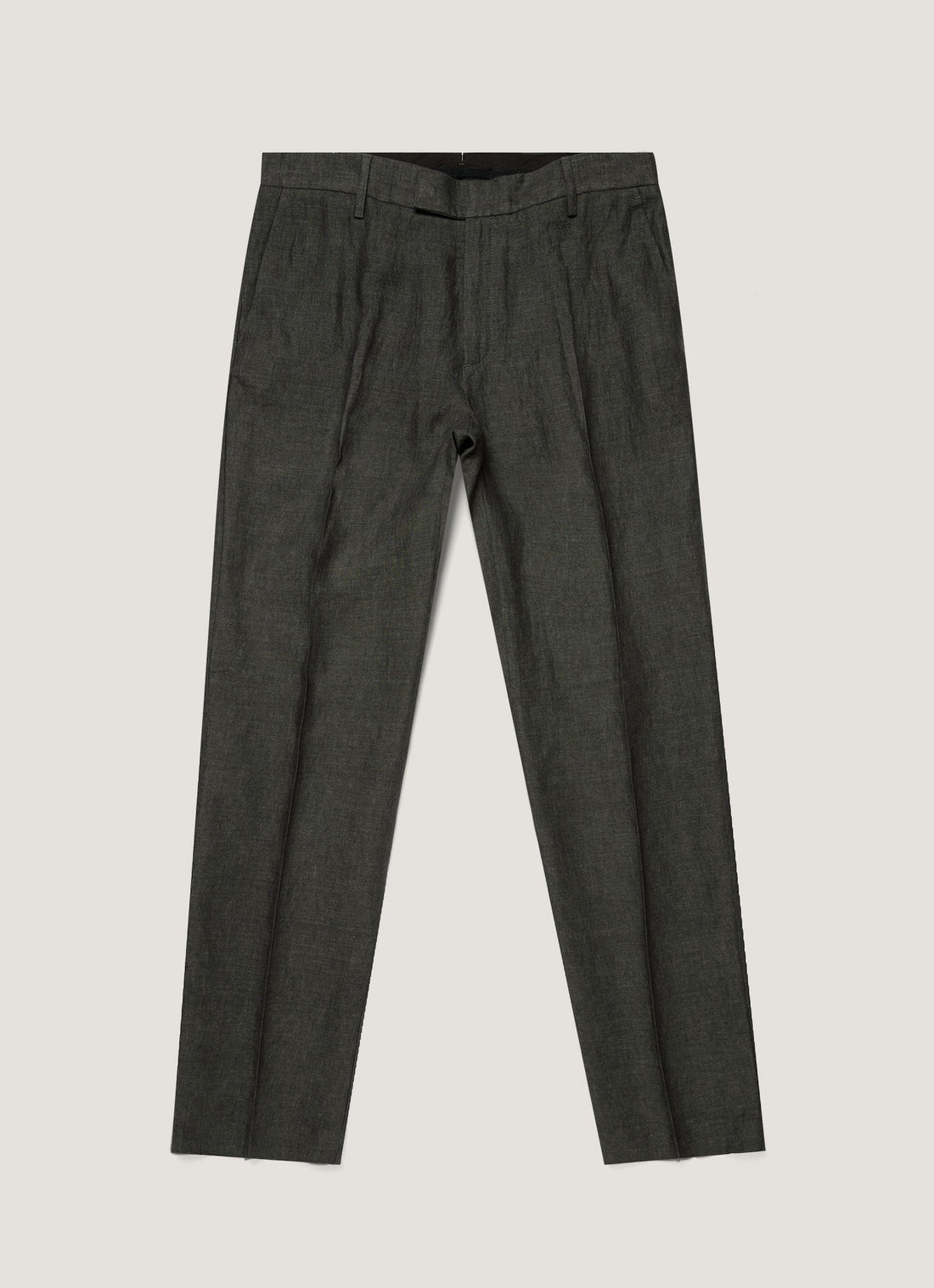 Men's Linen Trouser in Forest