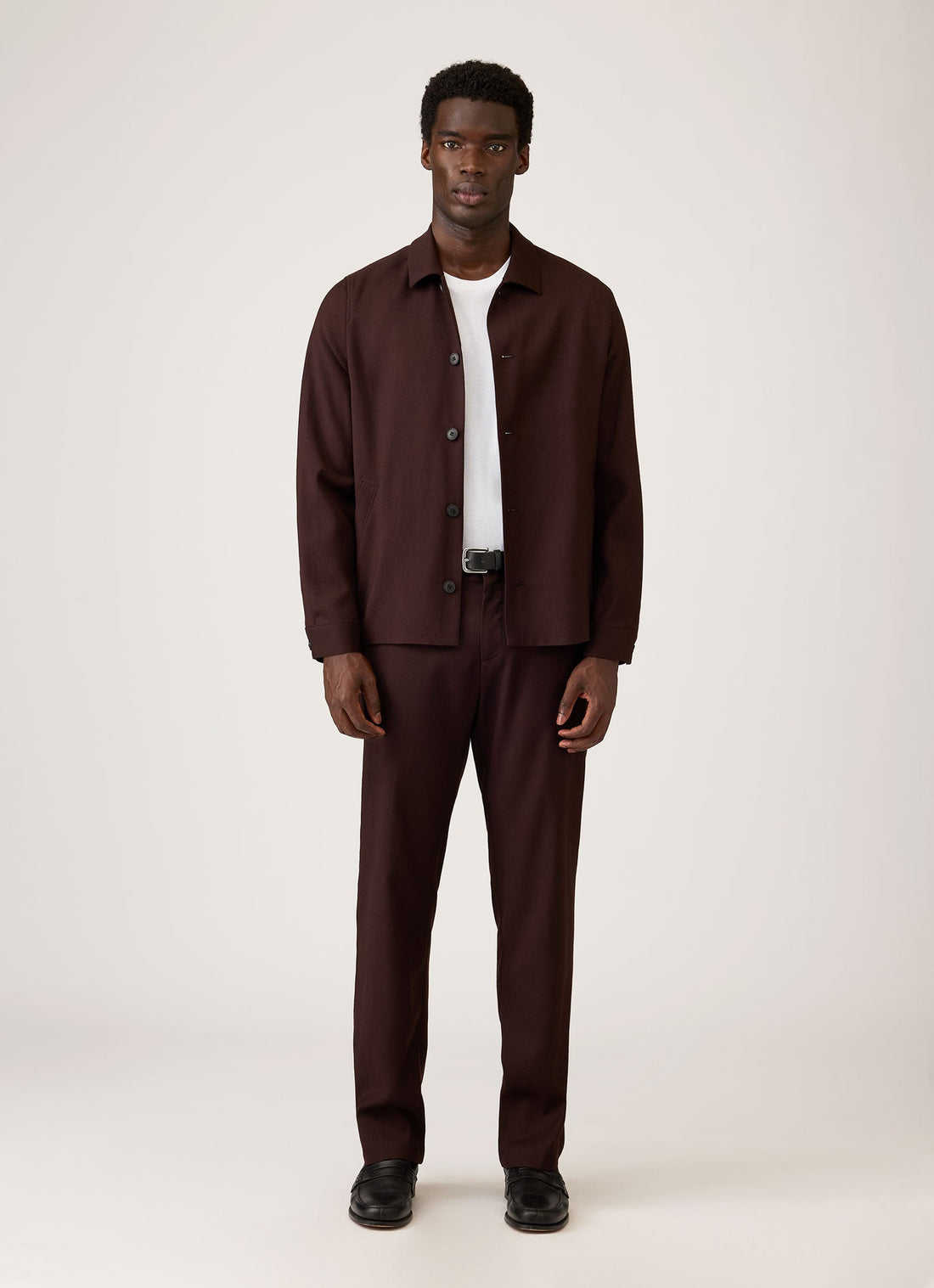 Wool Twill Trouser
