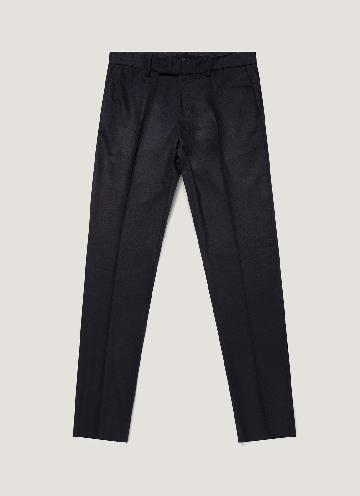 Men's Wool Cashmere Flannel Two-Piece Suit in Navy