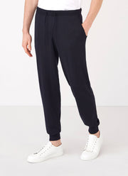 Men's Merino Wool Lounge Pant in Navy