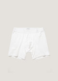 Men's Stretch Cotton Boxer Briefs in White
