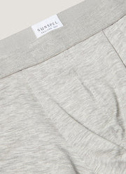 Men's Tencel™ Trunks in Grey Melange