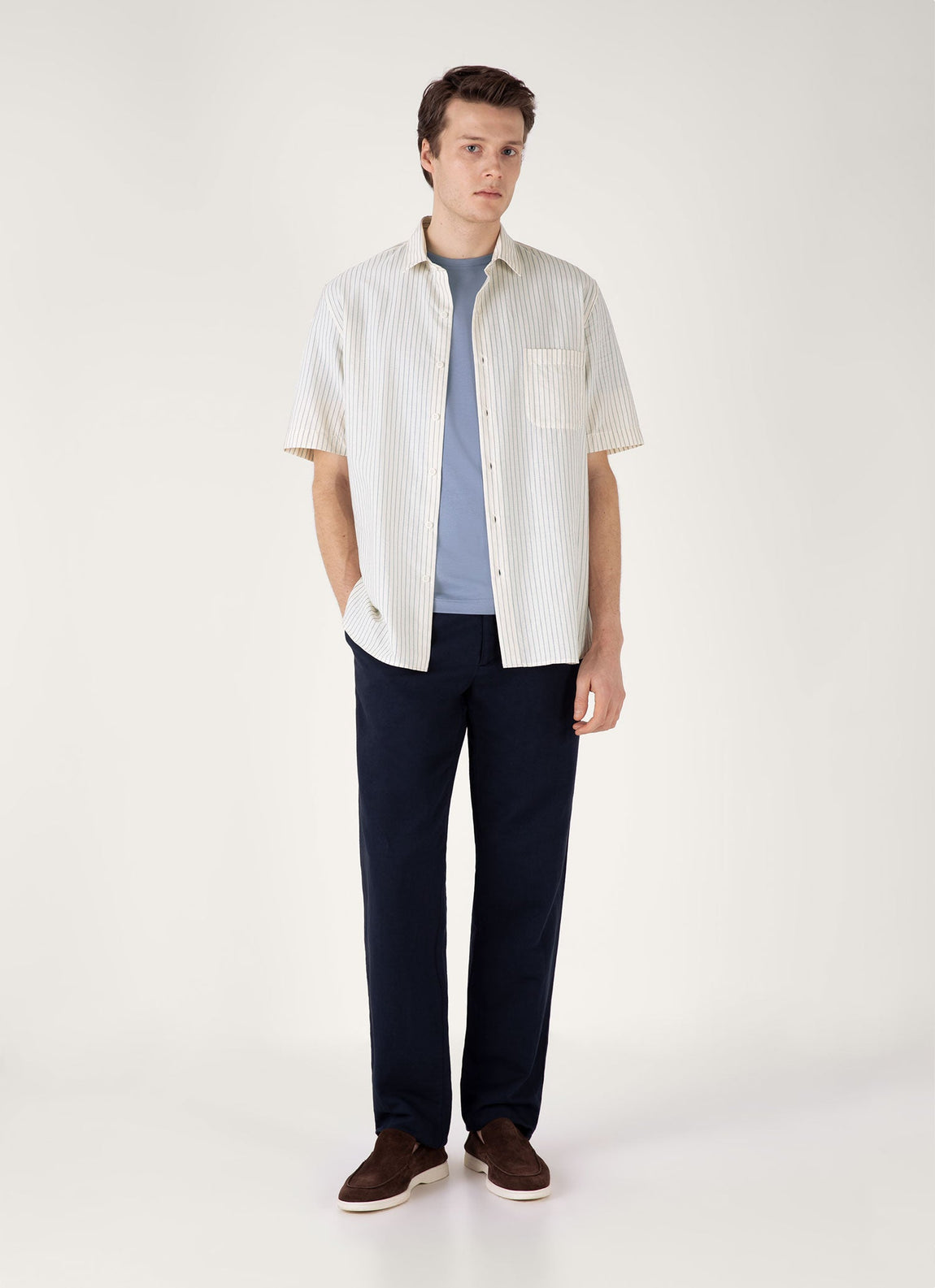 Men's Classic T-shirt in Vintage Blue