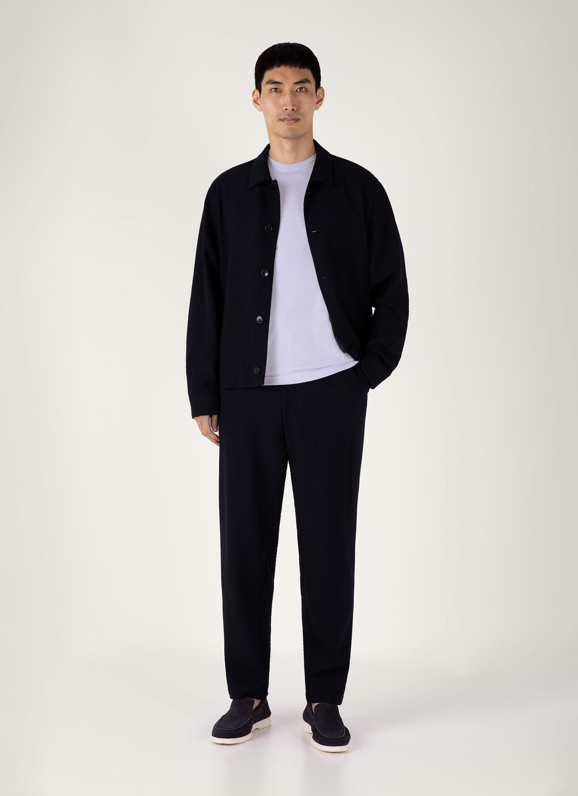 Men's Classic T-shirt in Pale Lilac