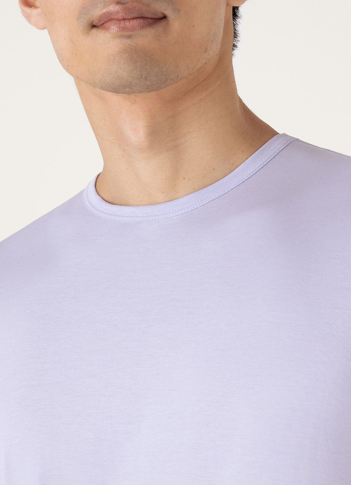 Men's Classic T-shirt in Pale Lilac