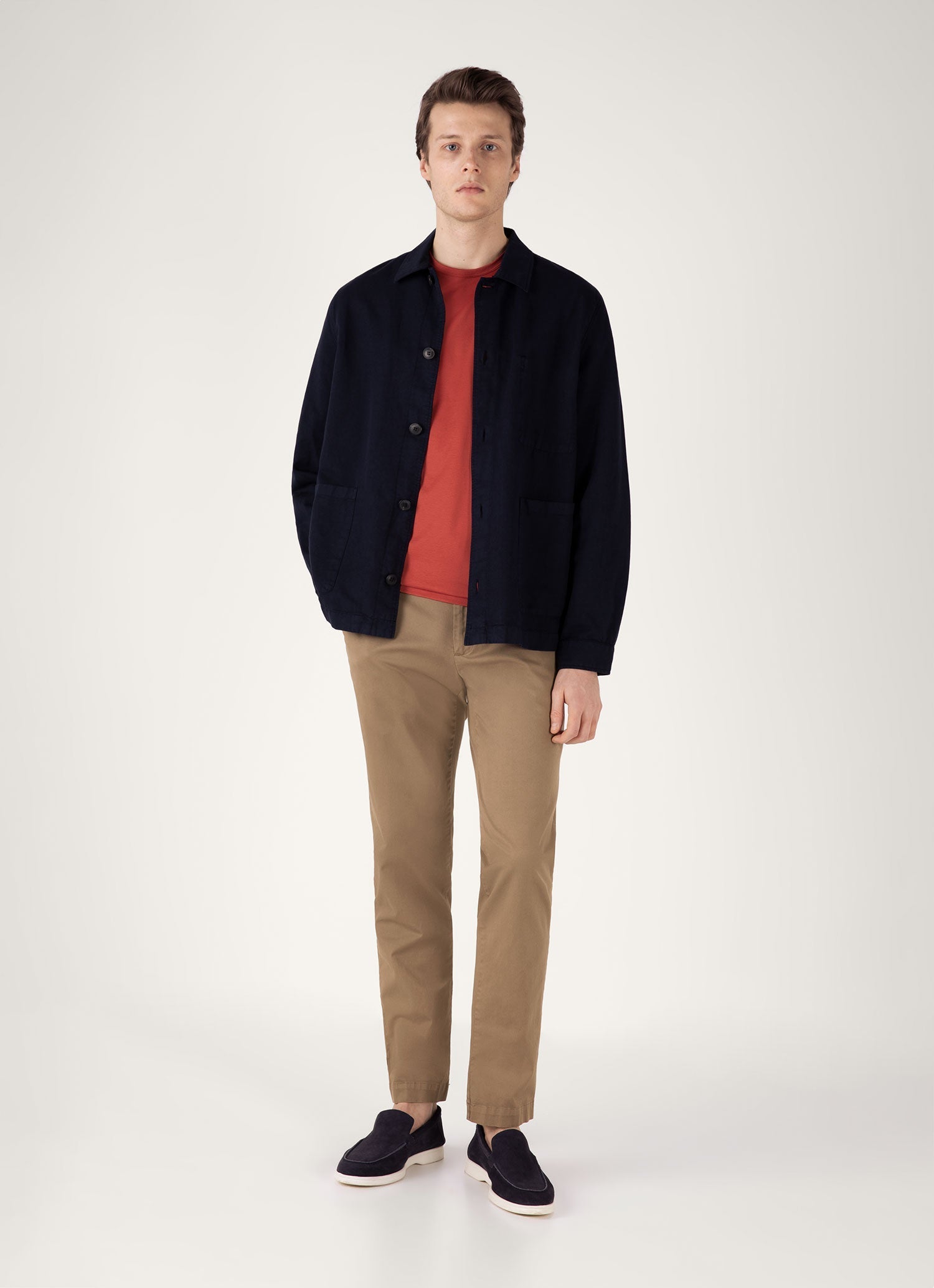 Men's Classic T-shirt in Garnet Red