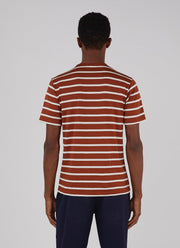 Men's Classic T-shirt in Spice / Ecru