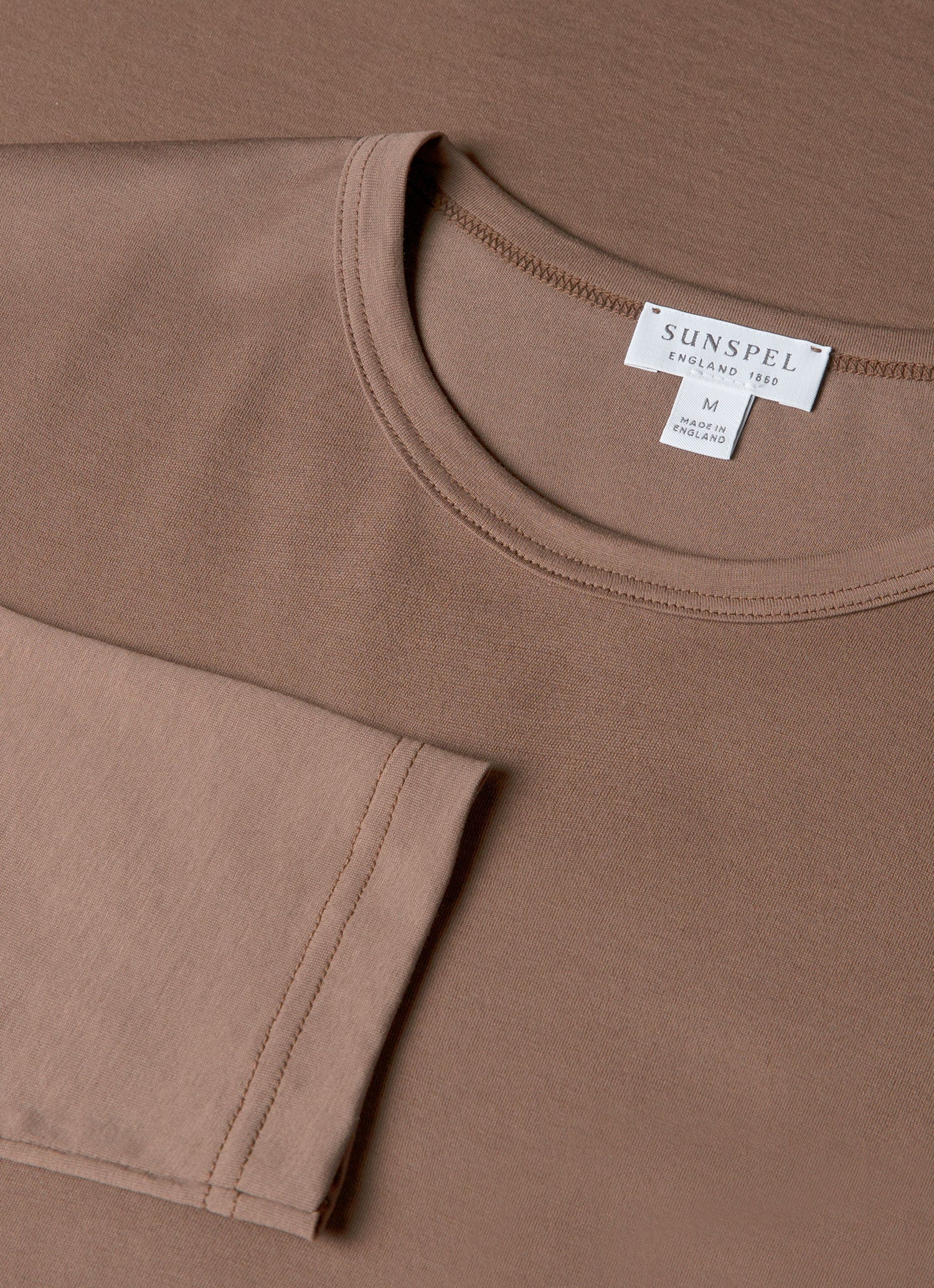 Men's Long Sleeve Classic T-shirt in Bark