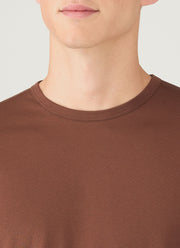 Men's Long Sleeve Classic T-shirt in Conker Brown