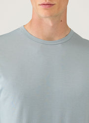 Men's Long Sleeve Classic T-shirt in Stone Blue