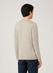 Men's Long Sleeve Classic T-shirt in Fog