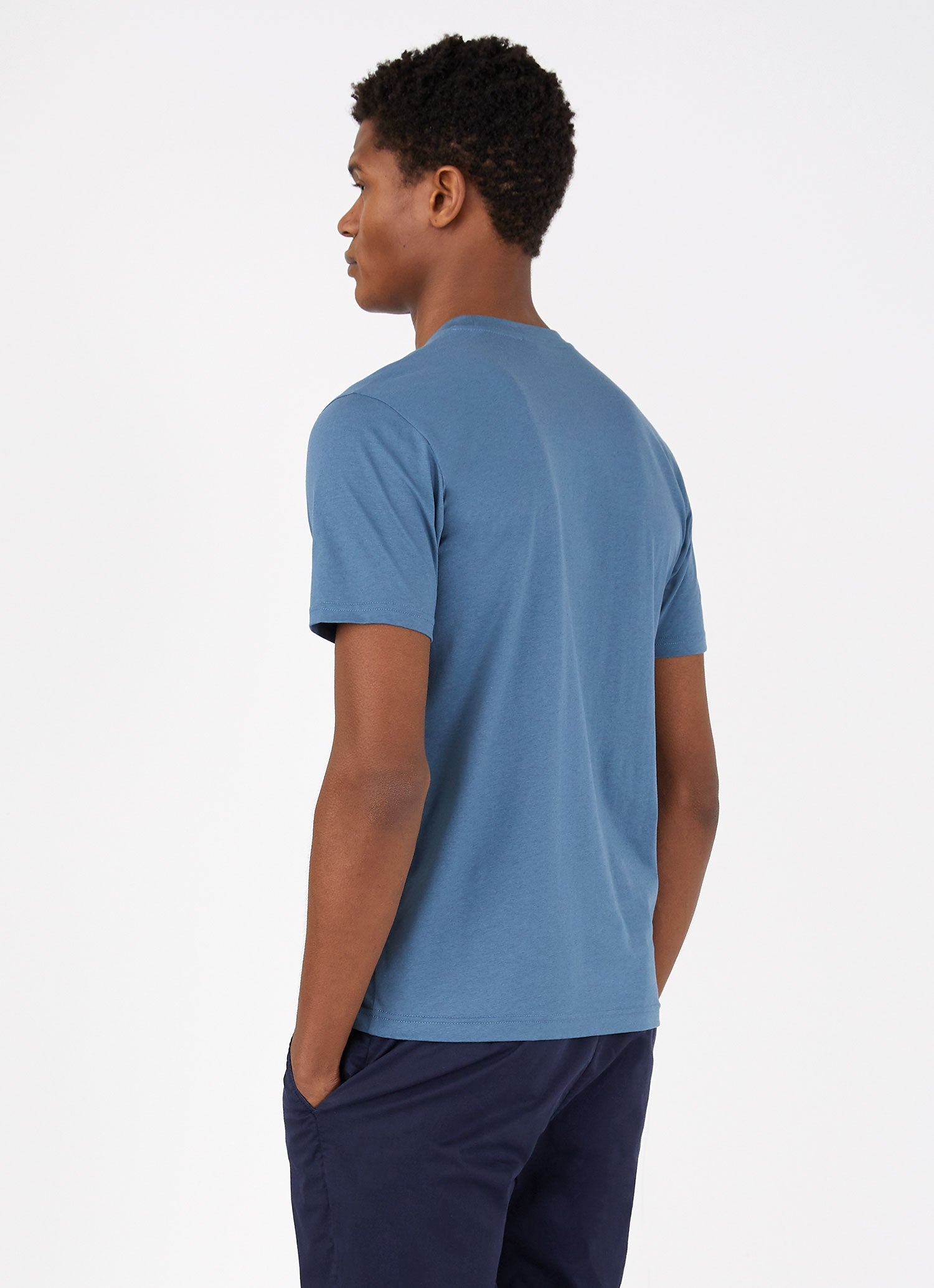 Men's Riviera T-shirt in Airforce Melange