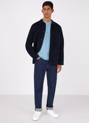 Men's Riviera T-shirt in Storm Blue Melange