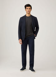 Men's Riviera T-shirt in Charcoal Melange