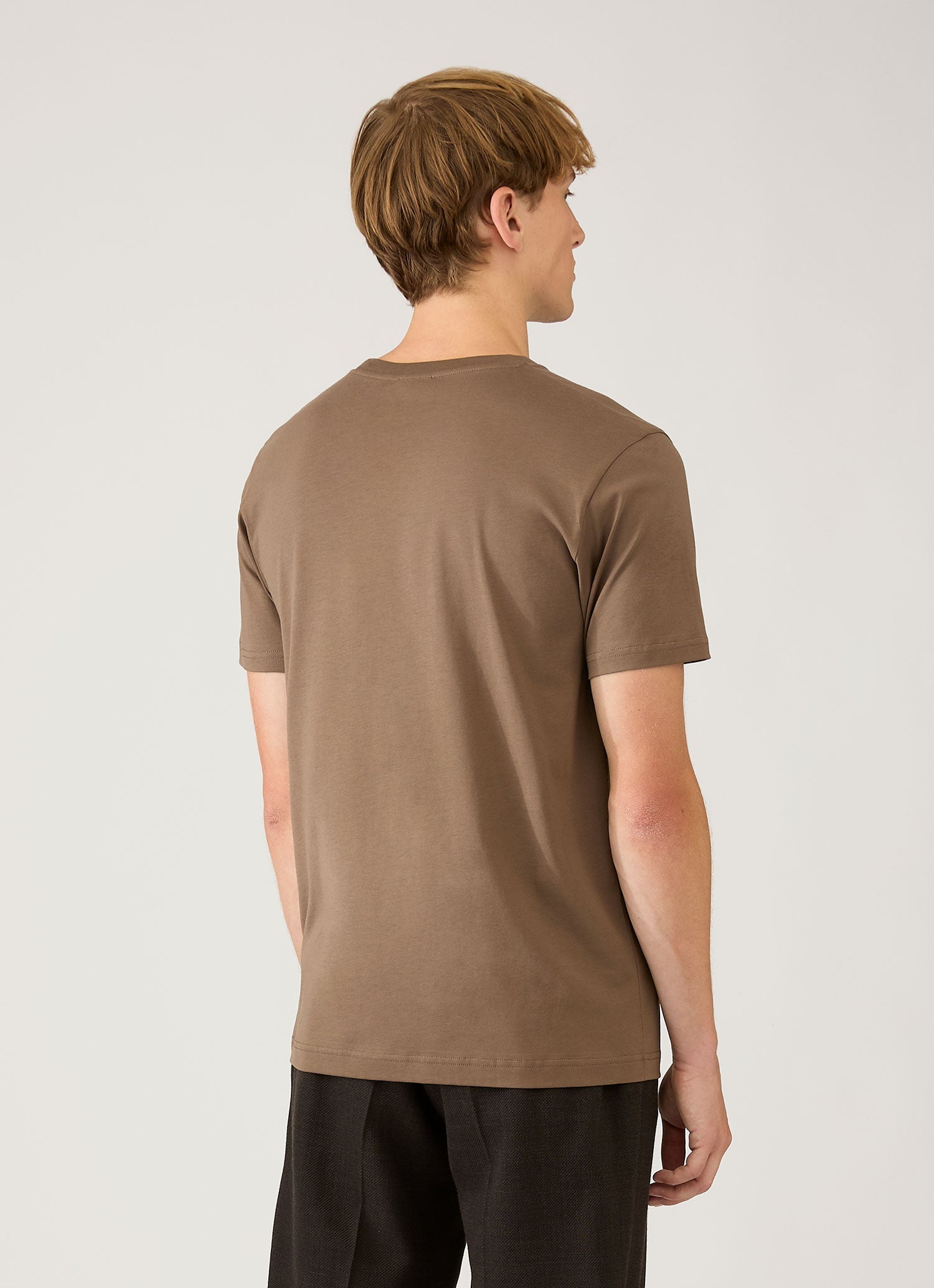 Men's Riviera Midweight T-shirt in Dark Cedar