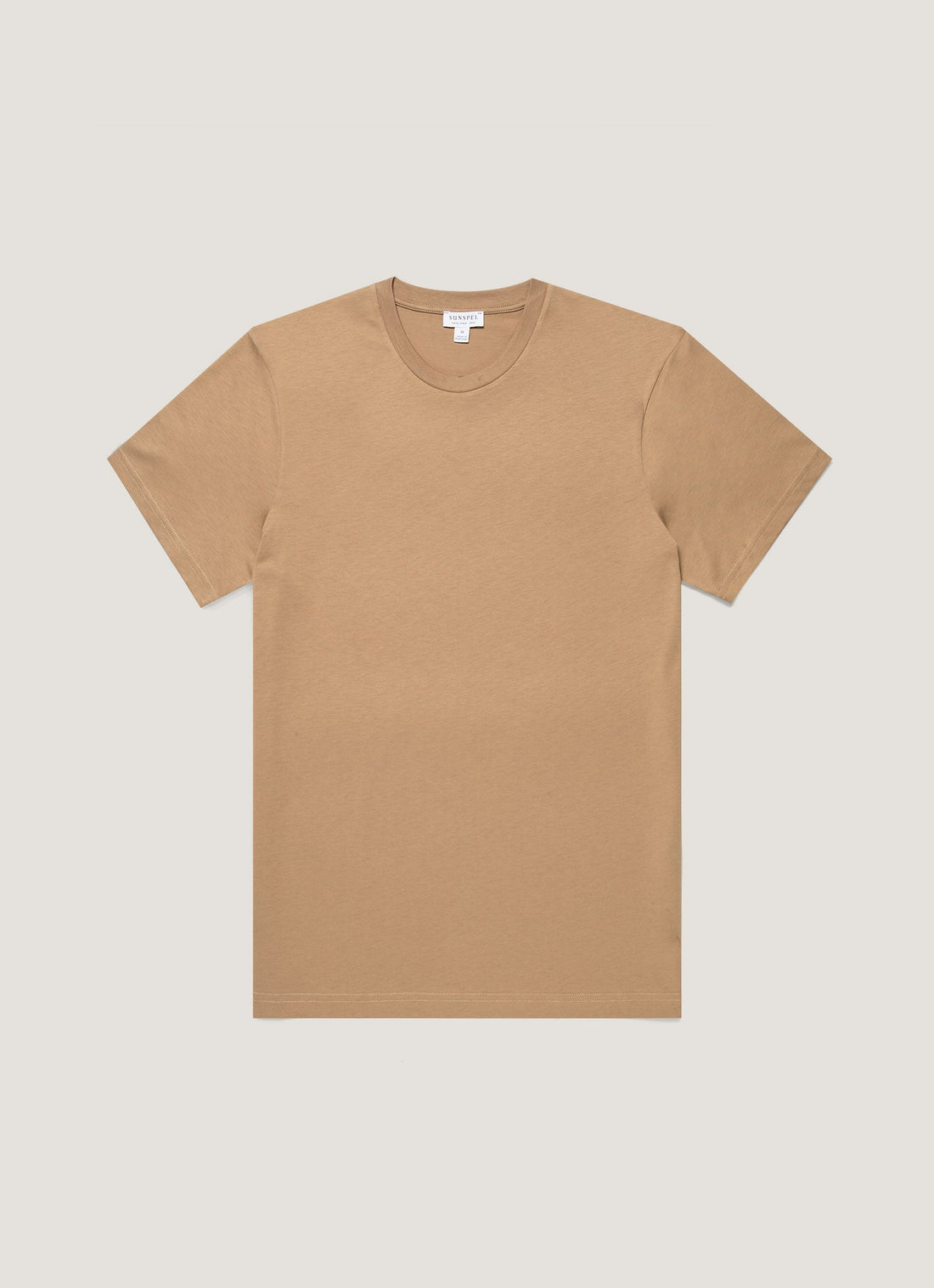 Men's Riviera Midweight T-shirt in Dark Beige