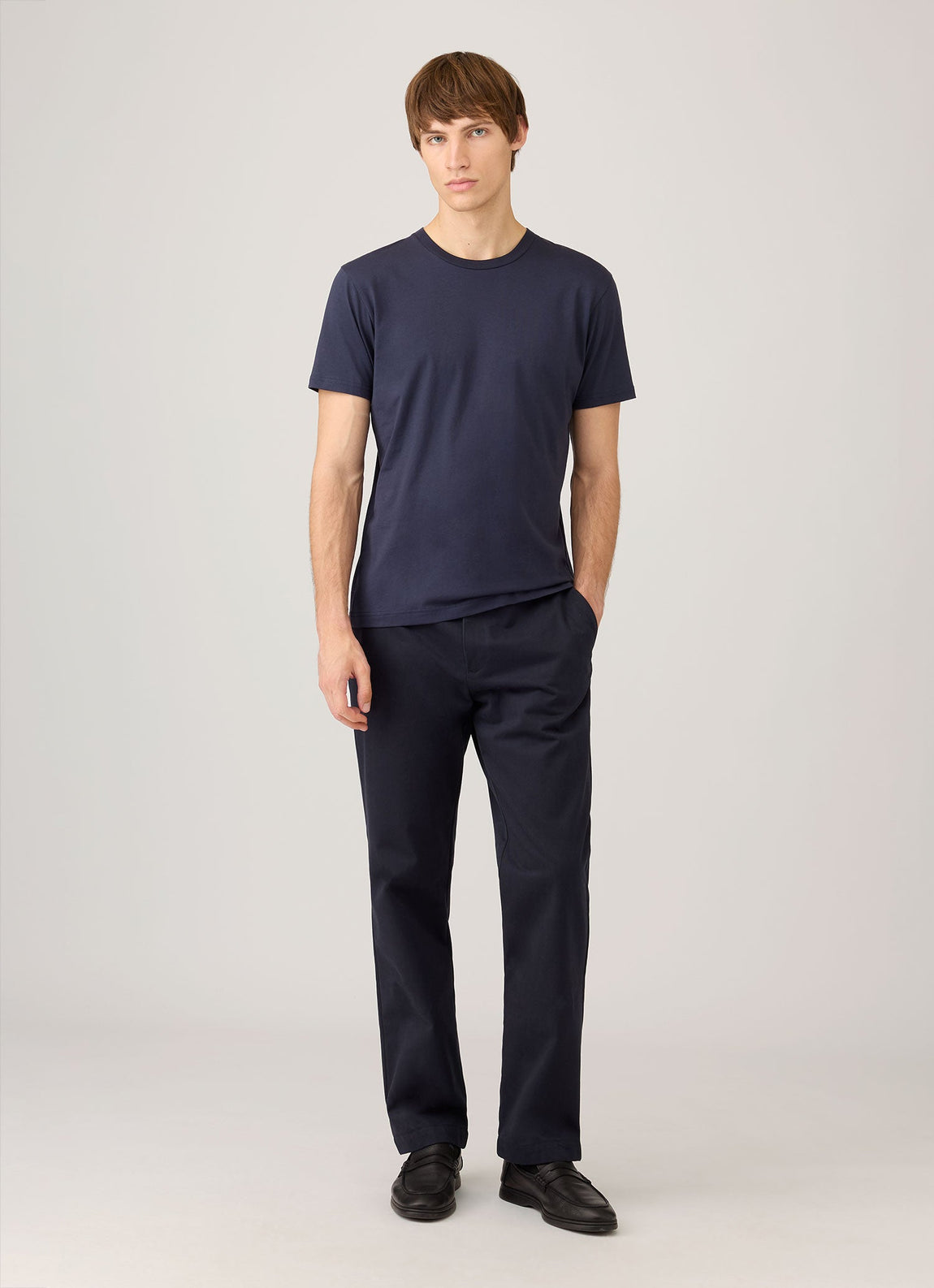 Men's Riviera Midweight T-shirt in Navy