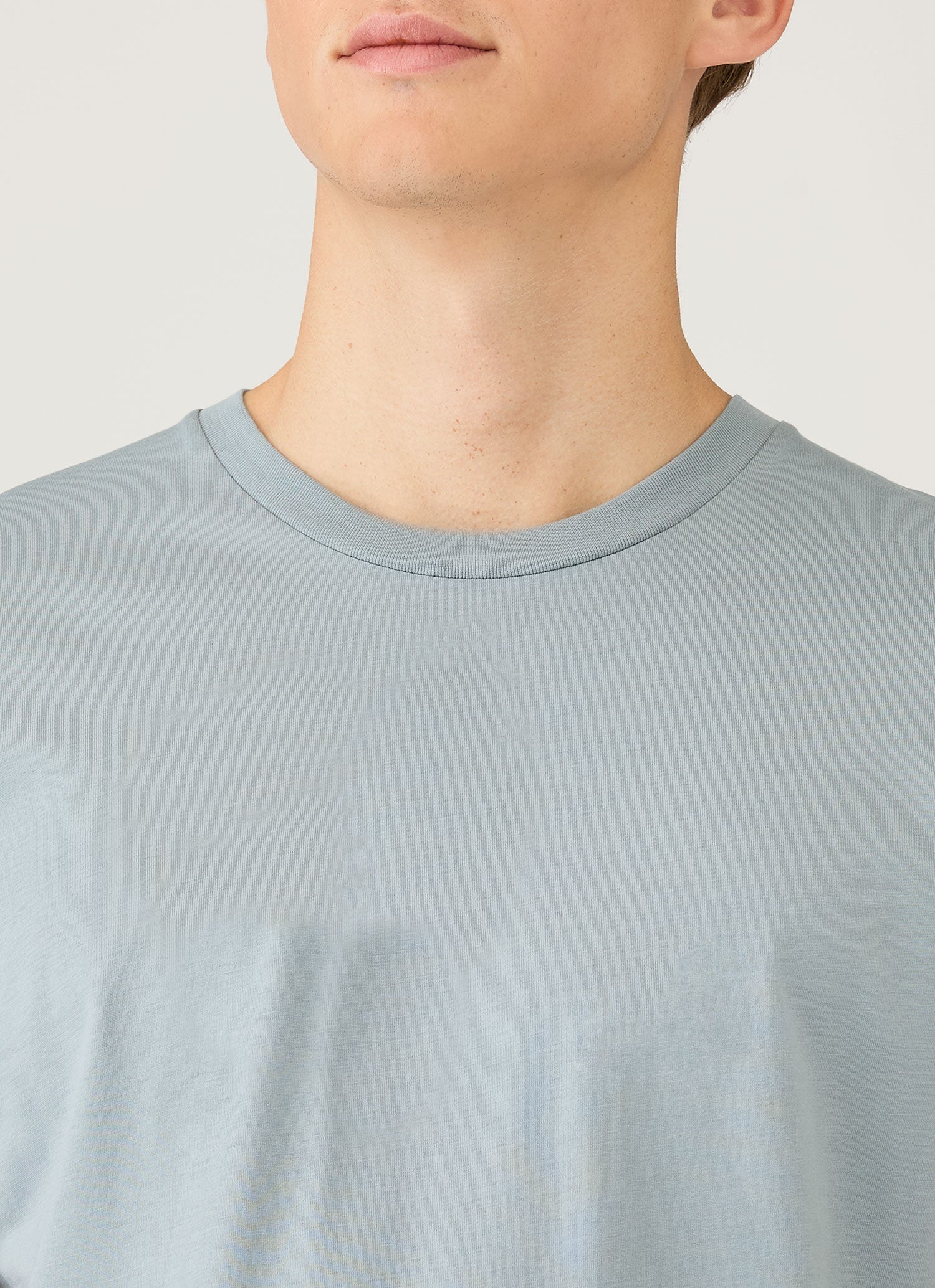 Men's Riviera Midweight T-shirt in Stone Blue