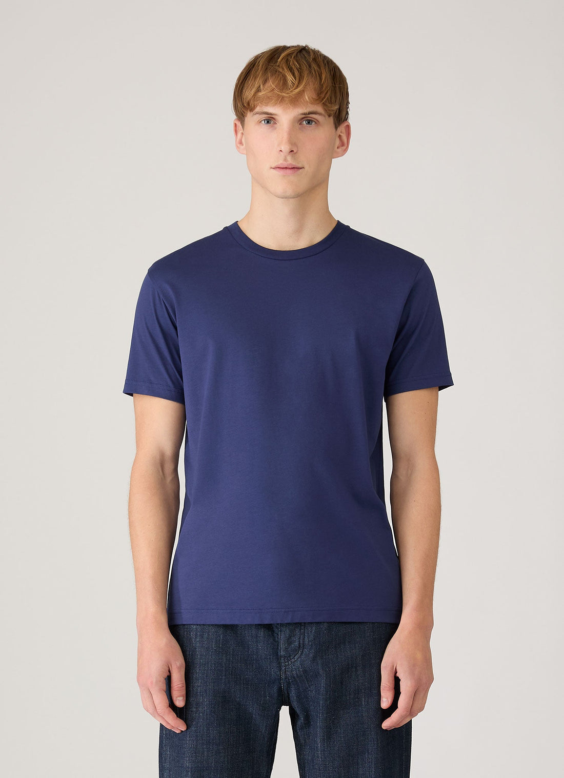 Men's Riviera Midweight T-shirt in Ink Blue
