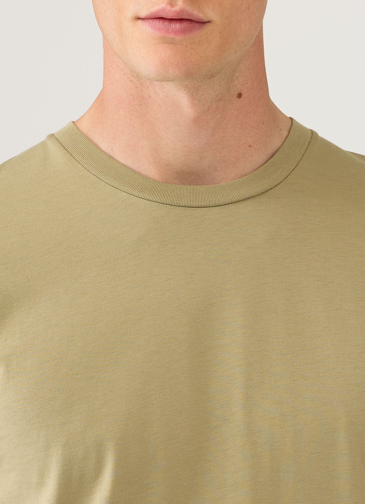 Men's Riviera Midweight T-shirt in Pistachio