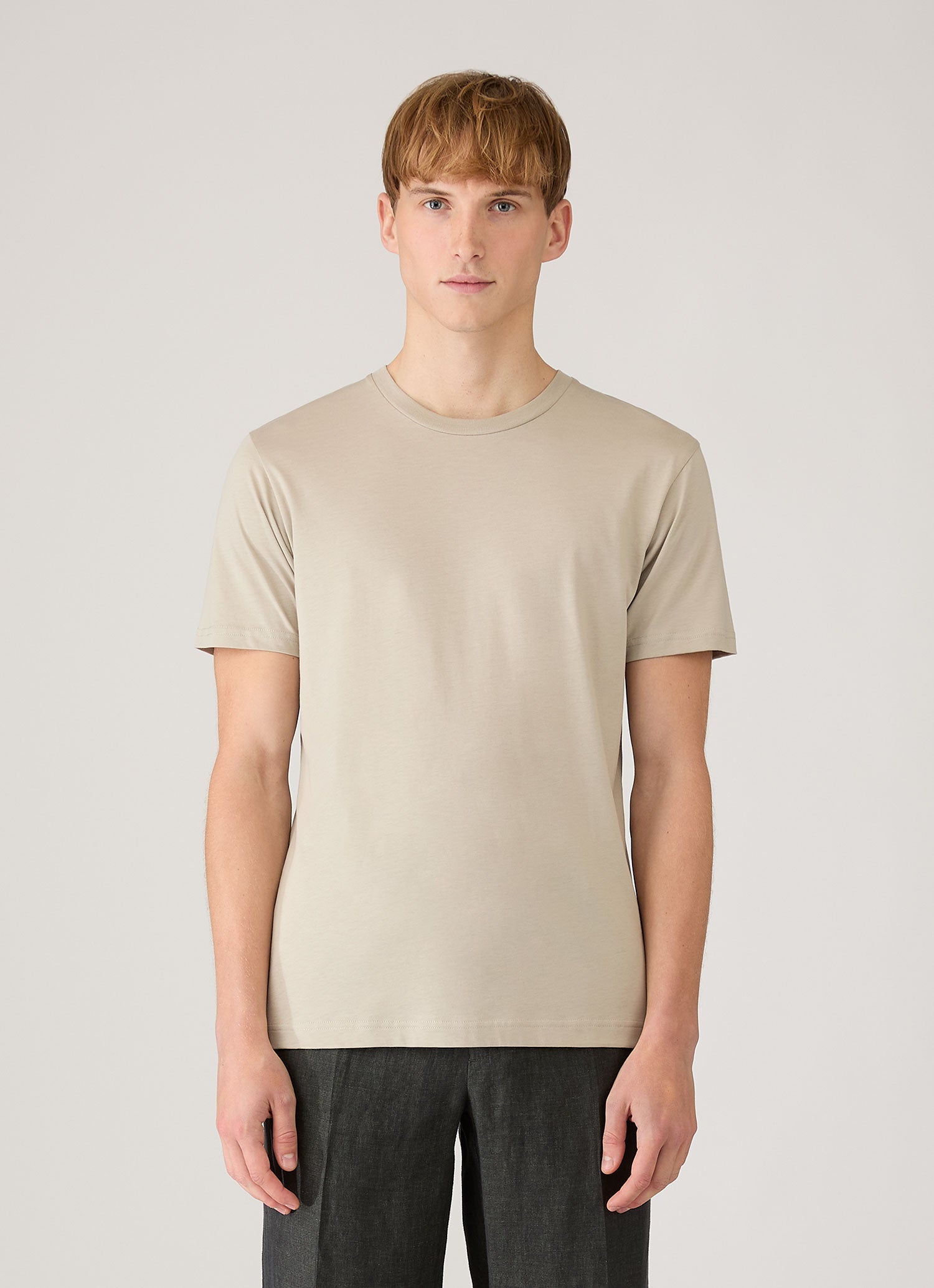 Men's Riviera Midweight T-shirt in Ash