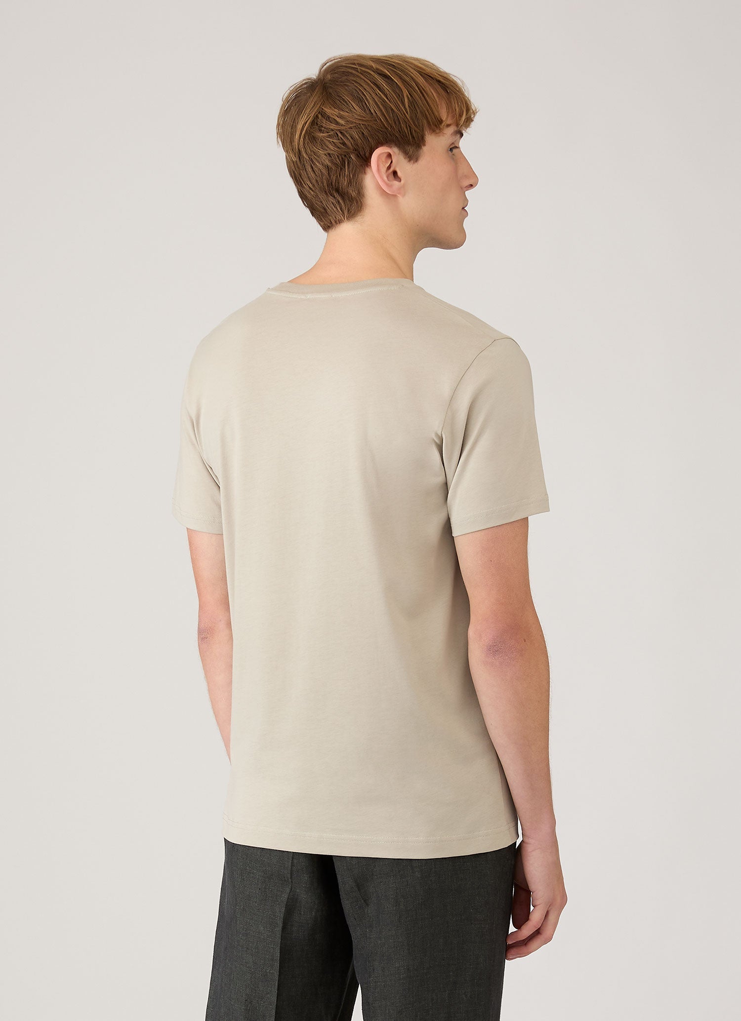 Men's Riviera Midweight T-shirt in Ash