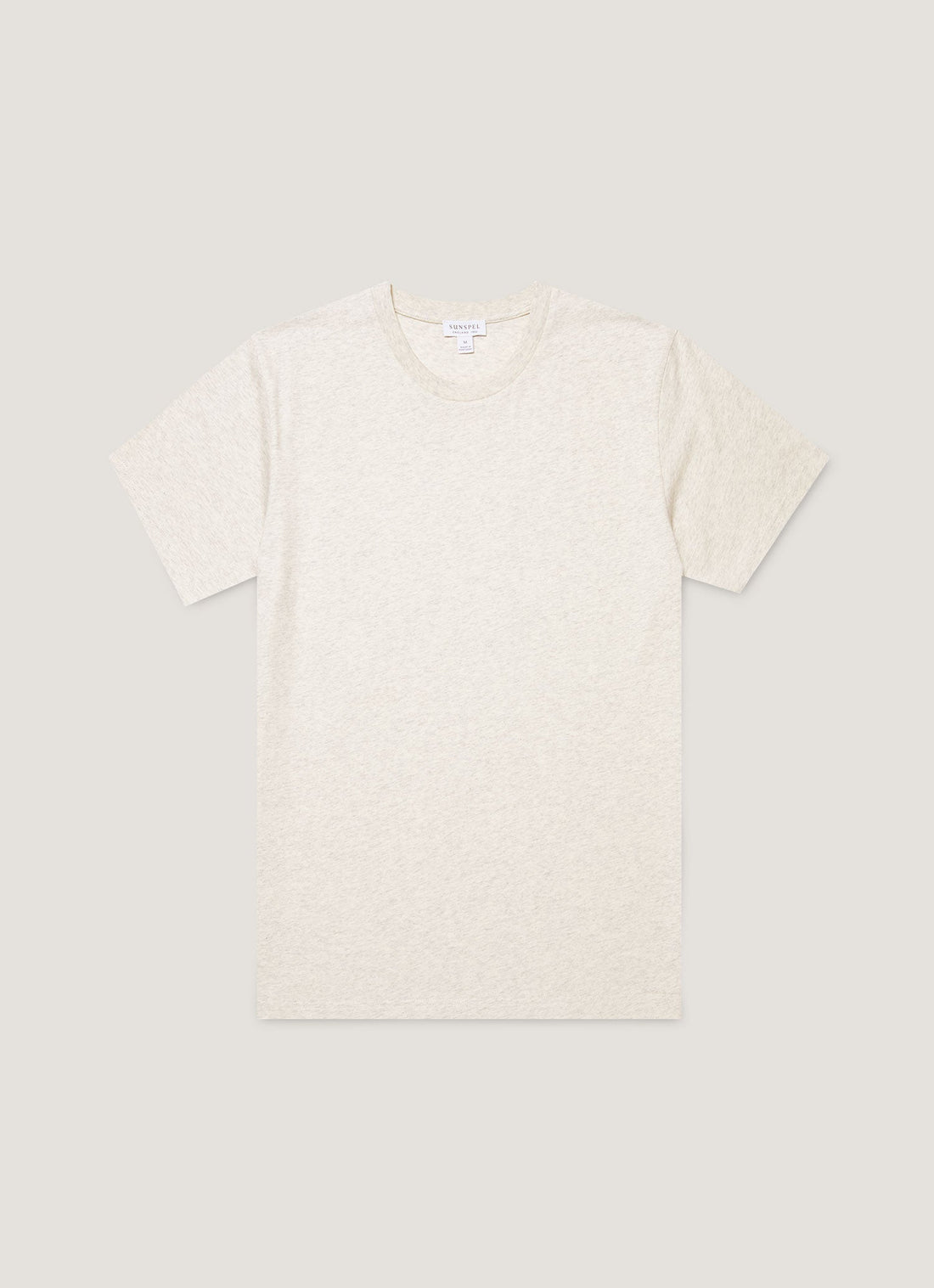 Men's Riviera Midweight T-shirt in Archive White Melange