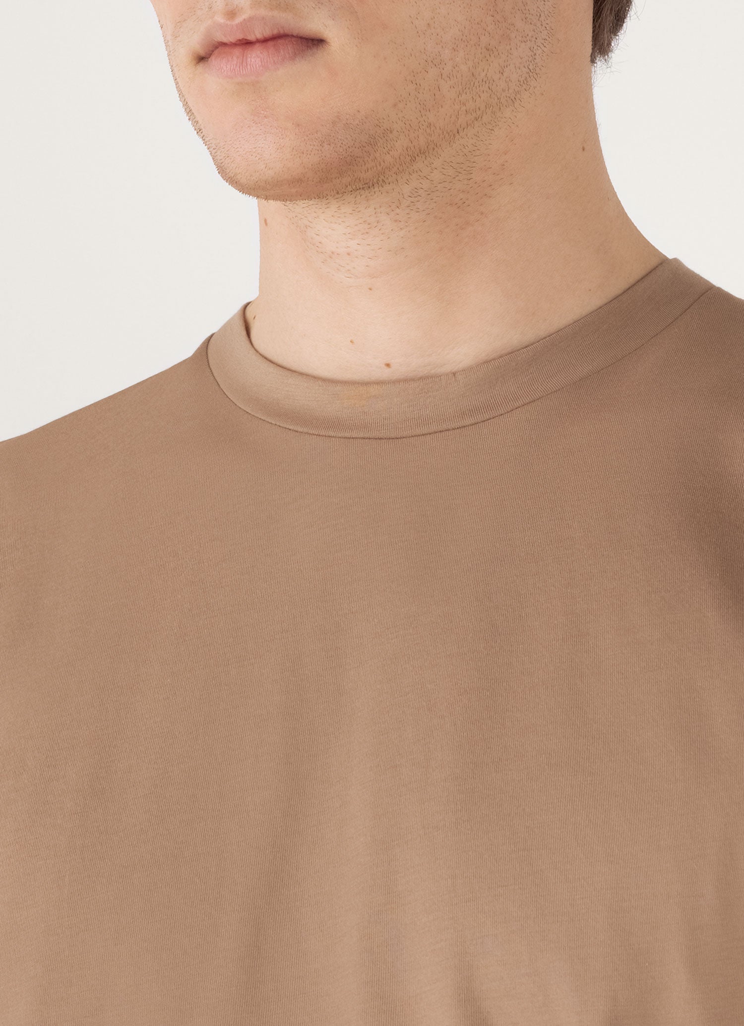 Men's Riviera Midweight T-shirt in Dune
