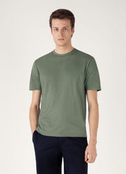 Men's Riviera Midweight T-shirt in Dusk Green
