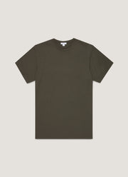 Men's Riviera Midweight T-shirt in Dark Green