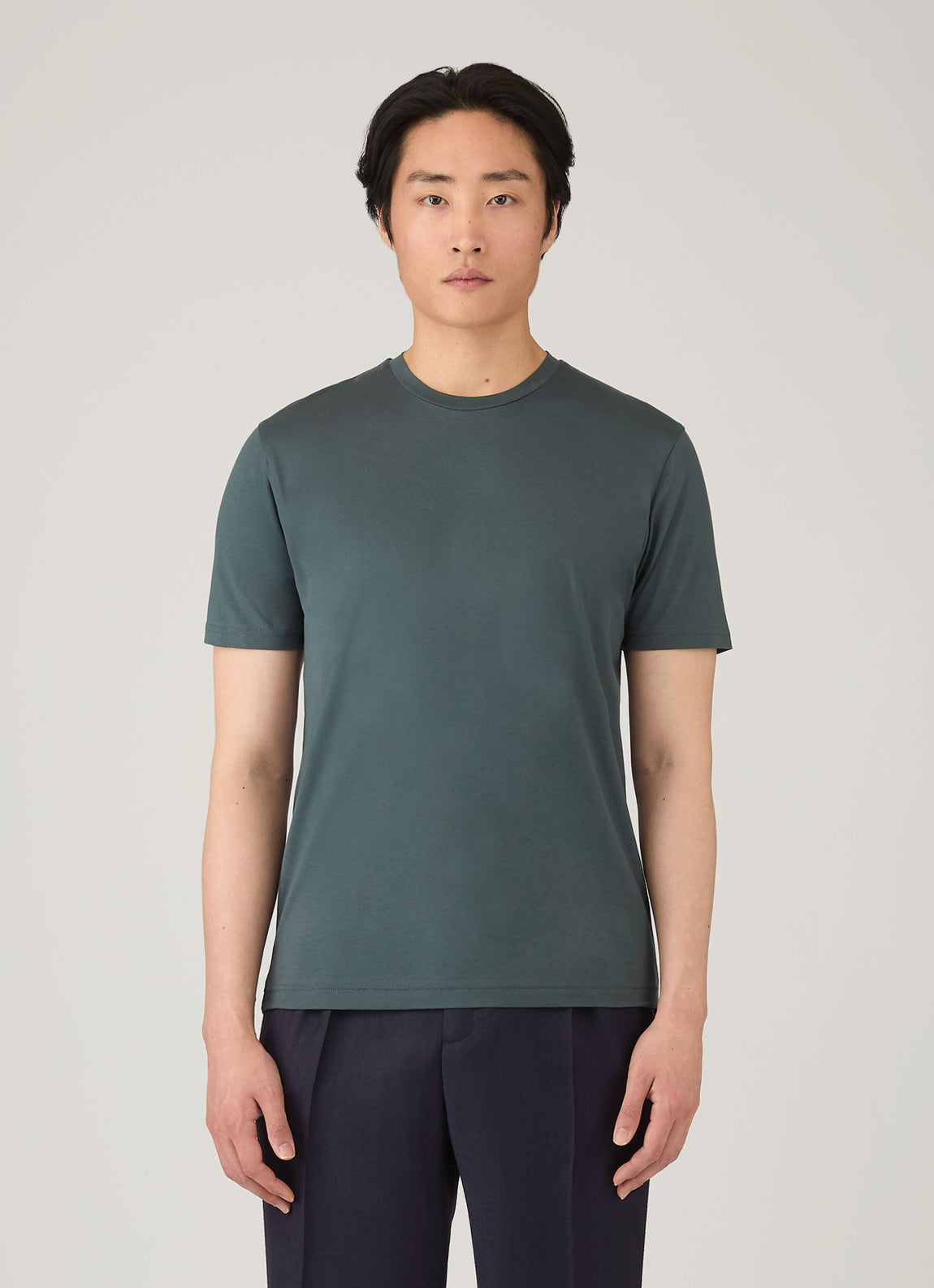Men's Riviera Midweight T-shirt in Dark Petrol