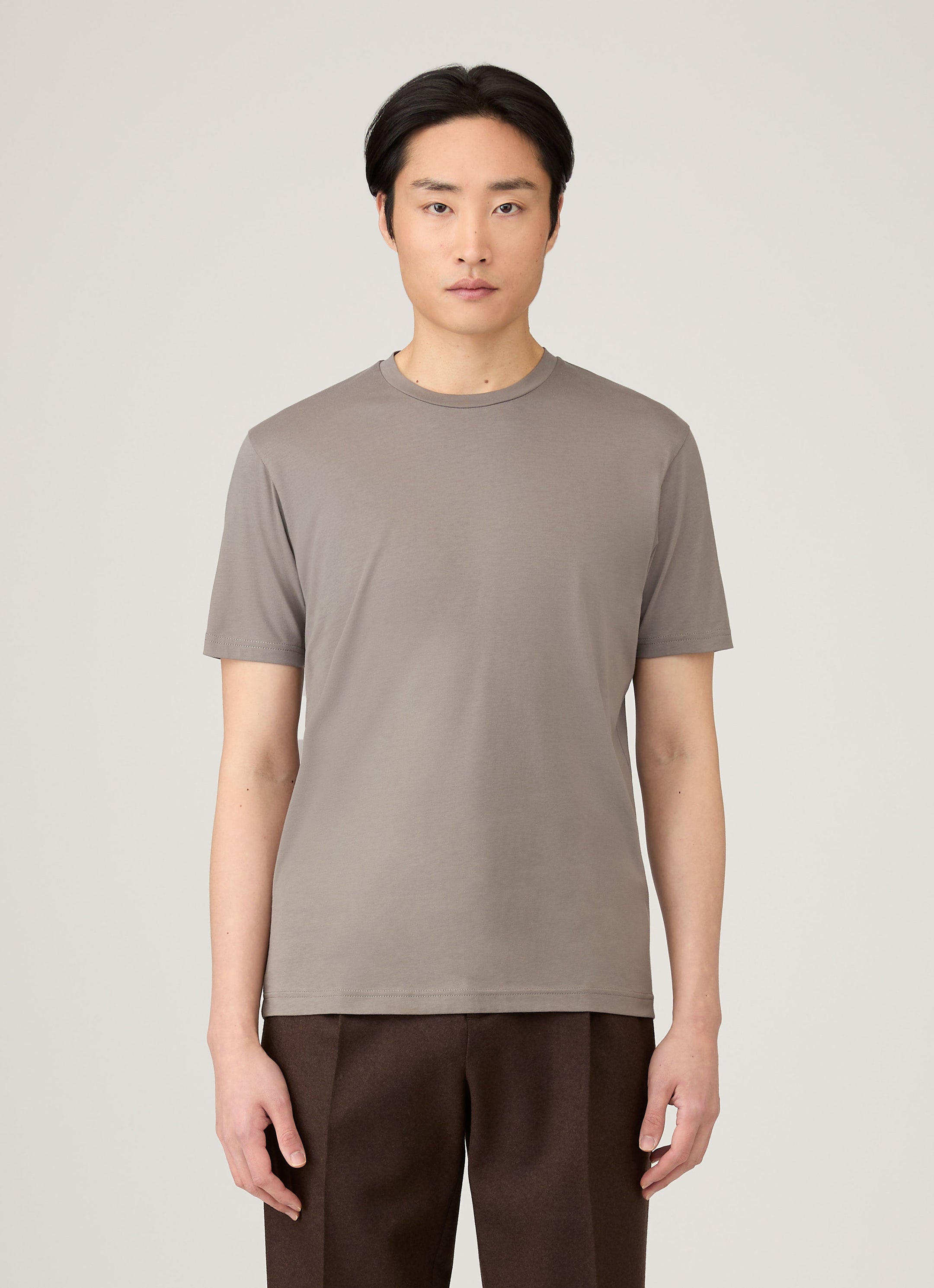 Men's Riviera Midweight T-shirt in Iron Grey
