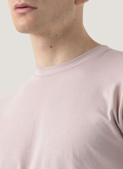 Men's Riviera Midweight T‑shirt in Pale Pink
