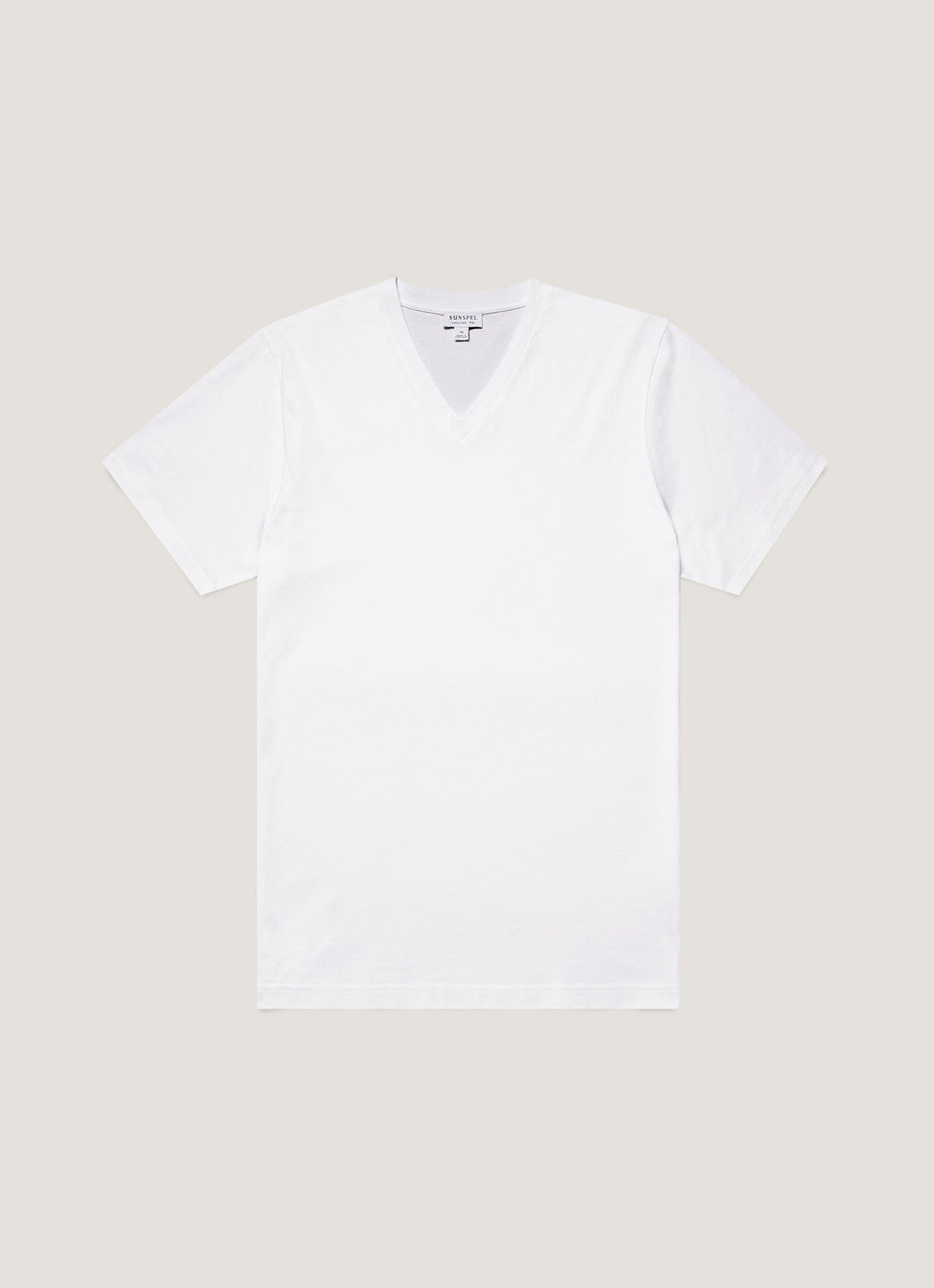 Men's Riviera V-neck T-shirt in White