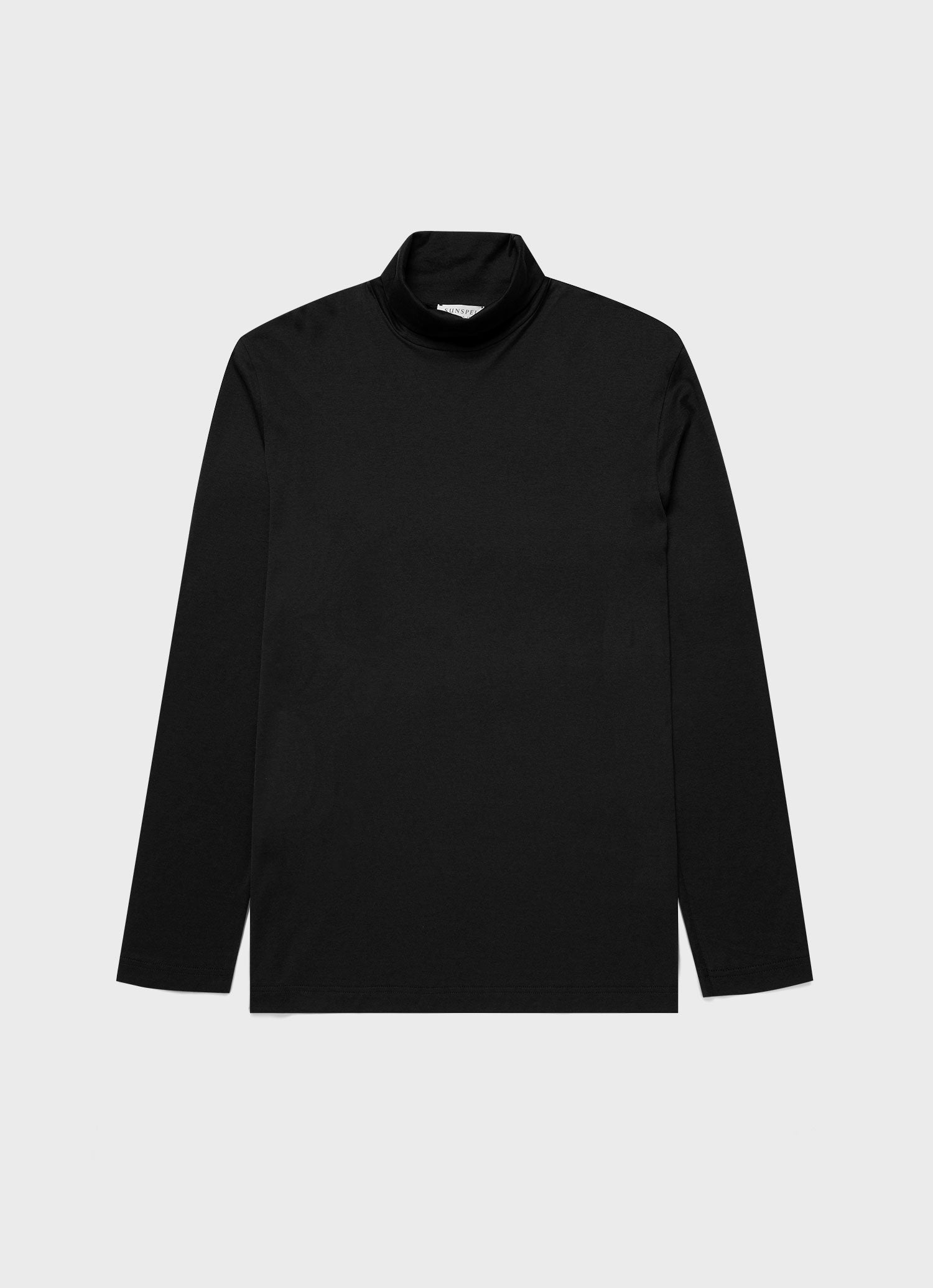 Sullen Men's Ever Premium Long Sleeve T-Shirt - Jet Black, 5XL, 100% Cotton