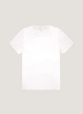 Men's Silk Cotton T-shirt in White